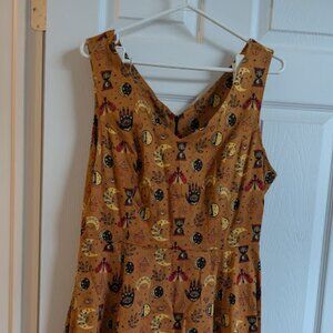 Eva Rose V-Neck Mystical Dress